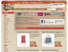 Tablet Screenshot of irishuk.com